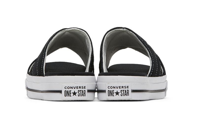 Converse 推出經典鞋款 One Star 的變種拖鞋