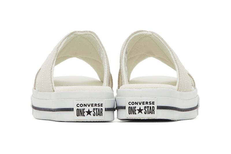 Converse 推出經典鞋款 One Star 的變種拖鞋