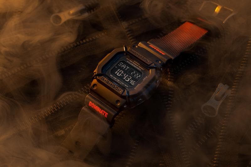 G-Shock 聯手 Dominate 推出別注 DW5600 錶款