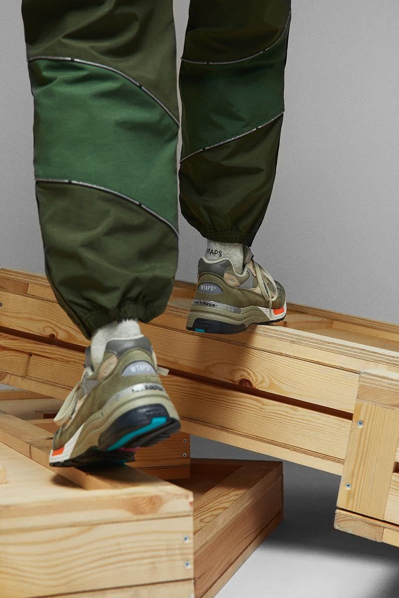 全方位鑑賞 WTAPS x New Balance 最新聯名 M992 鞋款