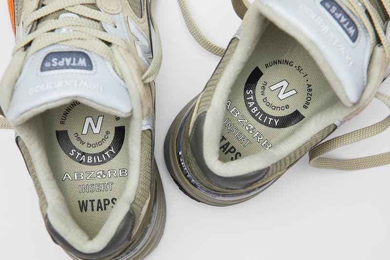 全方位鑑賞 WTAPS x New Balance 最新聯名 M992 鞋款