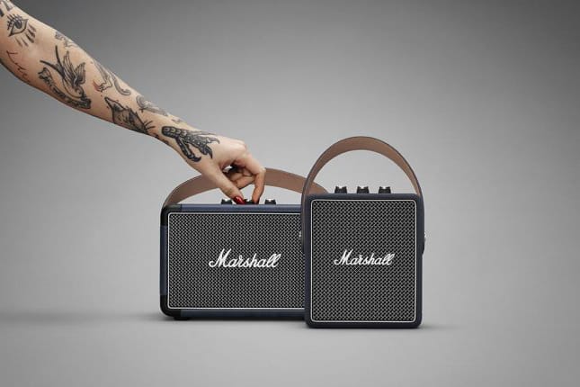 Marshall 推出全新藍染限定 Stockwell II 及 Kilburn II 便攜揚聲器
