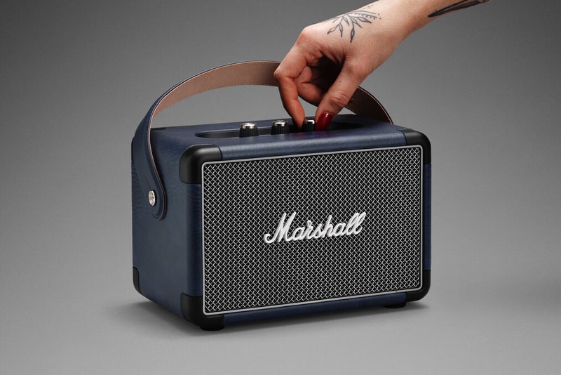 Marshall 推出全新藍染限定 Stockwell II 及 Kilburn II 便攜揚聲器