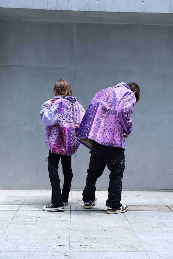 mindseeker 推出美製 Bandana 古布拼接 Coach Jacket