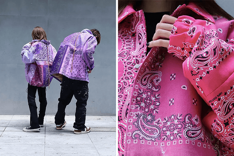 mindseeker 推出美製 Bandana 古布拼接 Coach Jacket