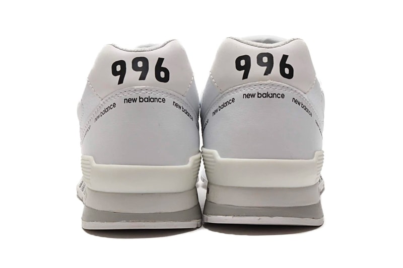 New Balance 經典鞋型 996 全新純銀配色發佈