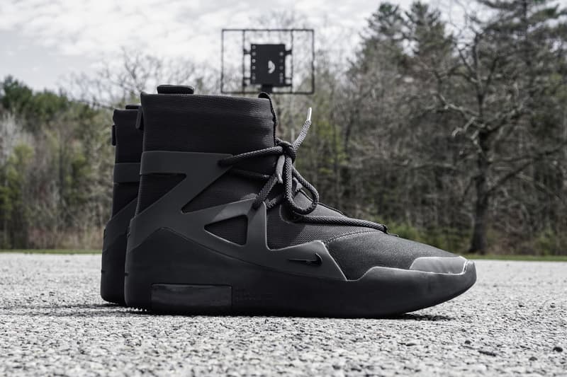 HYPEBEAST 近賞 Nike Air Fear of God 1 最新配色「Noir」