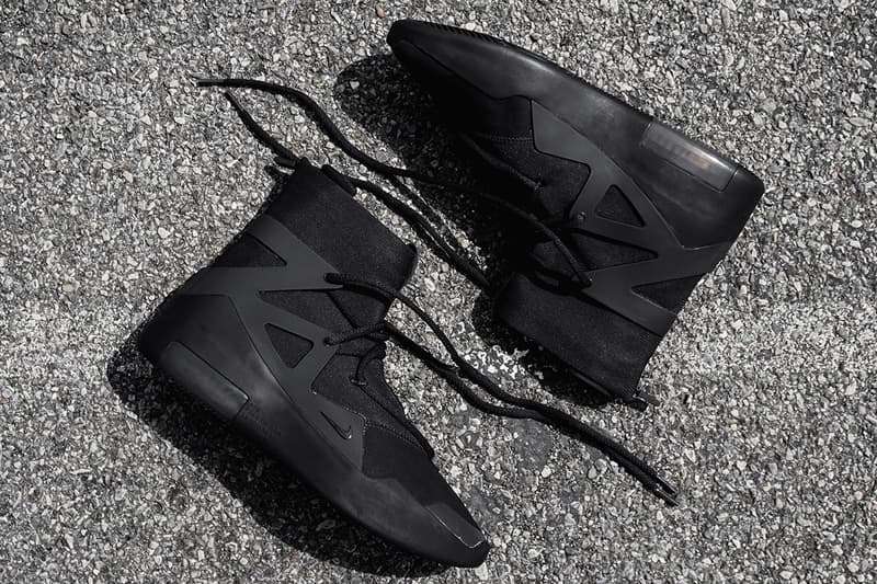 HYPEBEAST 近賞 Nike Air Fear of God 1 最新配色「Noir」