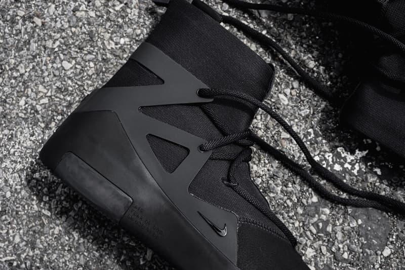 HYPEBEAST 近賞 Nike Air Fear of God 1 最新配色「Noir」