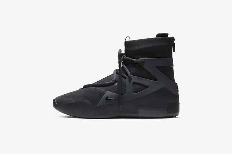 Nike Air Fear of God 1 最新配色「Triple Black」台灣抽籤情報公開