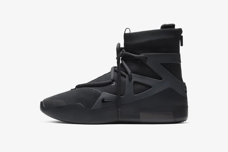 Nike Air Fear of God 1 最新配色「Triple Black」台灣抽籤情報公開