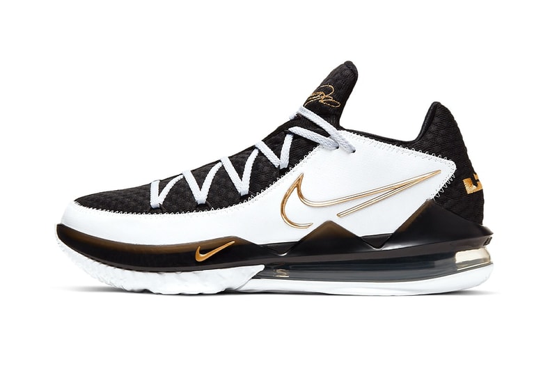 Nike LeBron 17 Low 全新配色「Metallic Gold」正式發佈