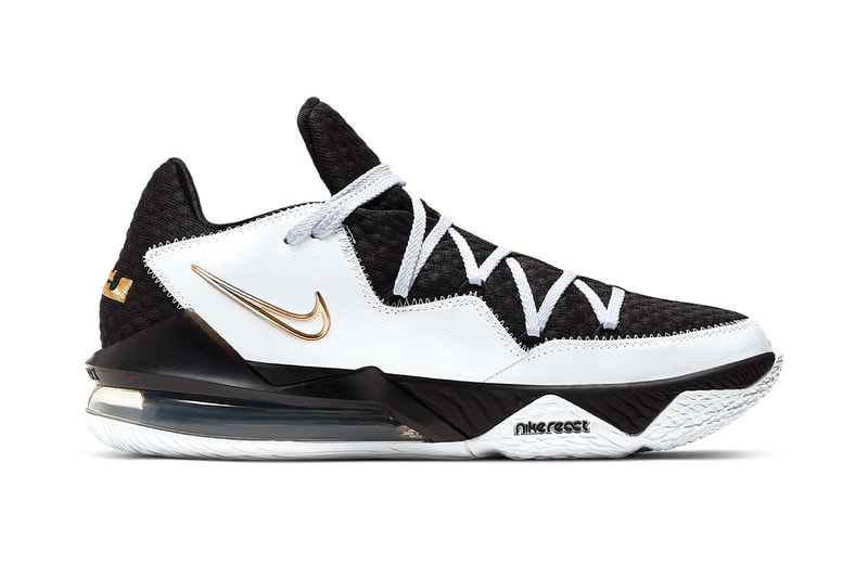 Nike LeBron 17 Low 全新配色「Metallic Gold」正式發佈