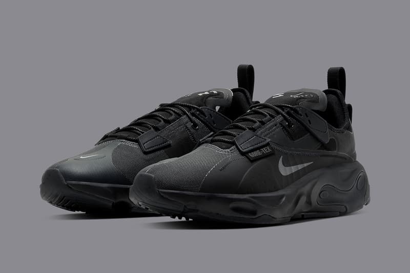 Nike React GORE-TEX 全新配色「Triple Black」即將推出