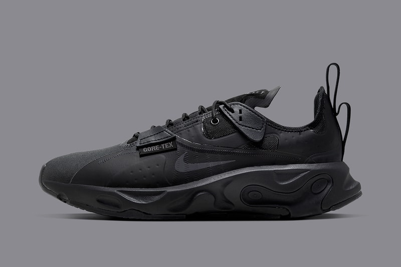 Nike React GORE-TEX 全新配色「Triple Black」即將推出