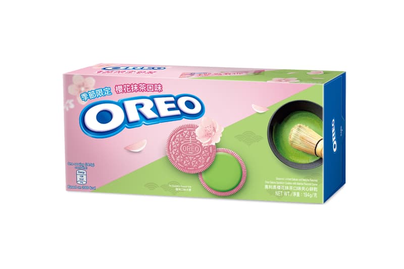 OREO 推出 2 款全新季節限定「櫻花抹茶」&「白桃烏龍」夾心餅乾