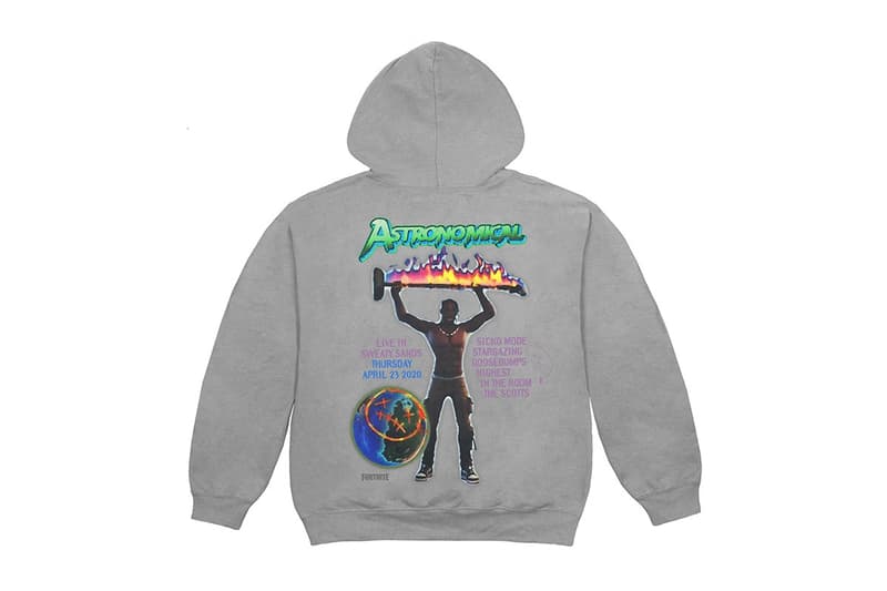 Travis Scott x Fortnite 虛擬演唱會《Astronomical Tour》更多周邊商品再釋出