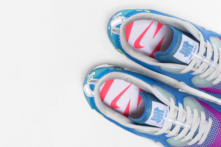 獨佔發售!UNDEFEATED x Nike Air Max 90 聯乘鞋款別注配色上架