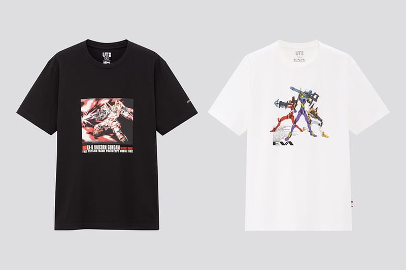UNIQLO UT「新世紀福音戰士」與「鋼彈模型 40 週年系列」台灣發售情報公開