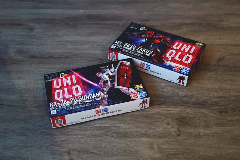 搶先近賞 UNIQLO UT x GUNPLA 40 周年聯乘 BANDAI 高達模型