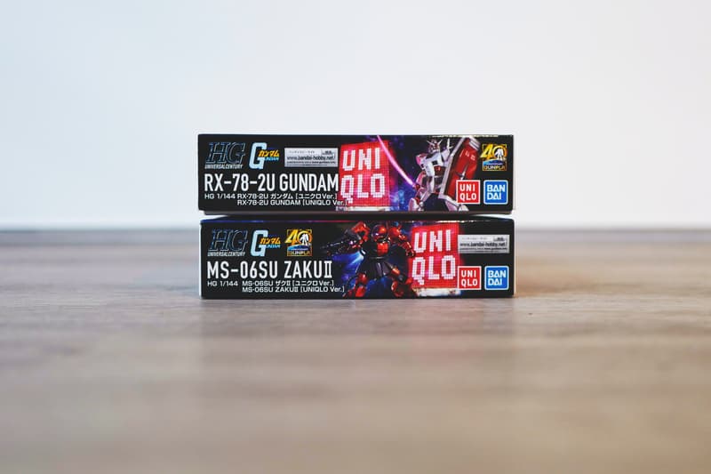 搶先近賞 UNIQLO UT x GUNPLA 40 周年聯乘 BANDAI 高達模型