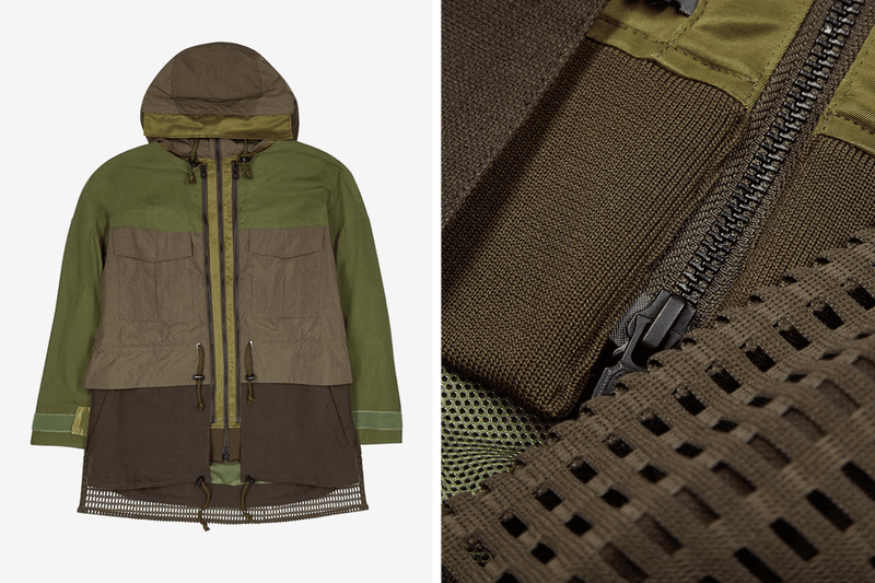 山系之最 - White Mountaineering 推出全新多口袋拼接防風外套