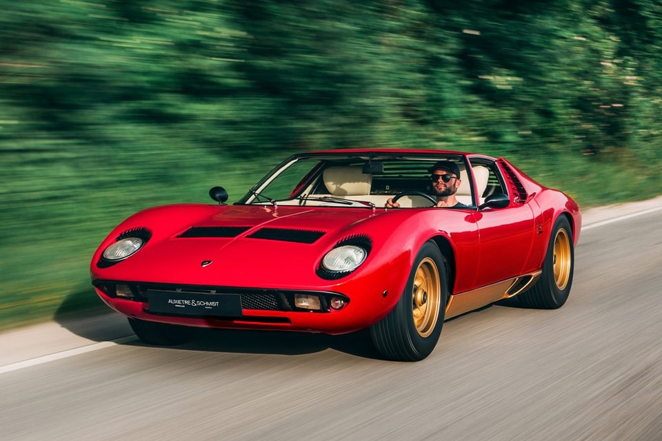 歷史名駒 Lamborghini Miura P400 現正開放出售 Hypebeast