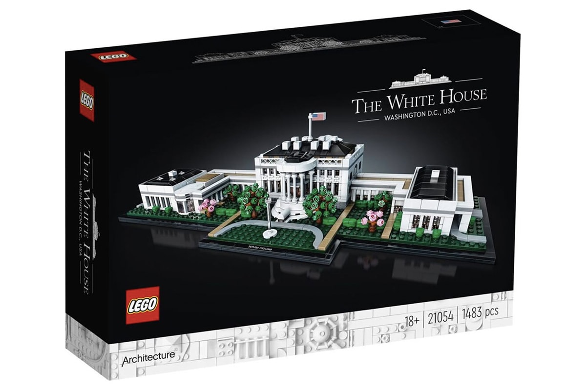 權力核心－LEGO Architecture 推出全新版本白宮（The White House）新作