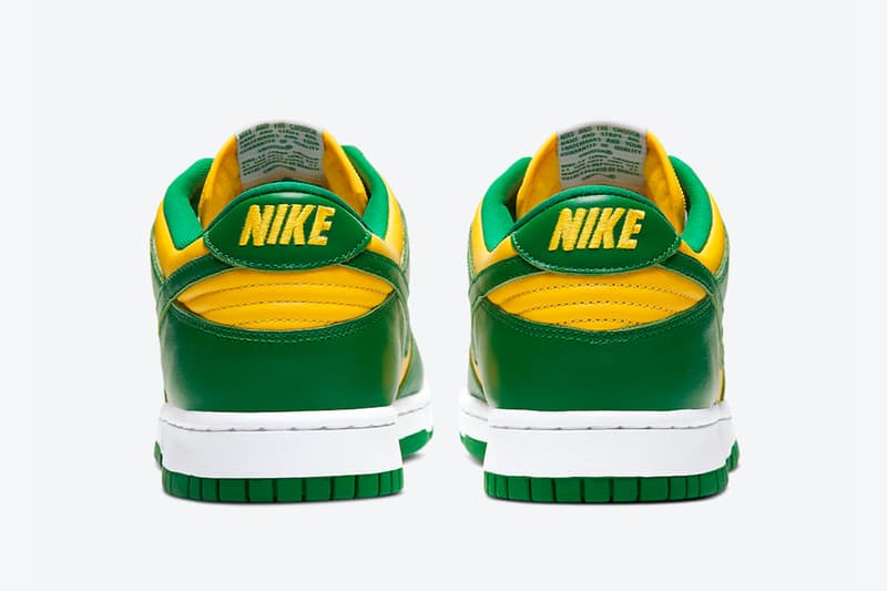 Nike Dunk Low 全新「Brazil」配色正式官方圖輯釋出