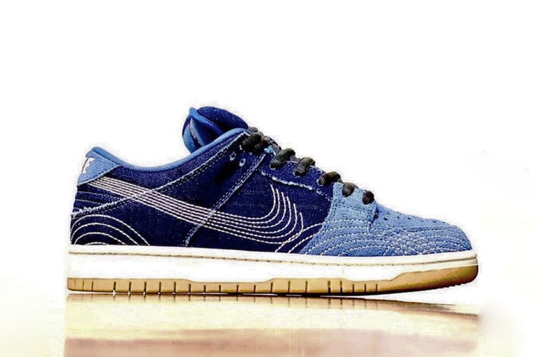 話題流出-Nike SB 全新 Dunk Low「Denim」曝光!?