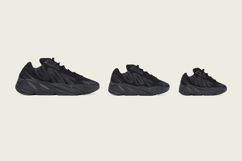 YEEZY BOOST 700 MNVN 全黑配色「Black」港台發售情報釋出