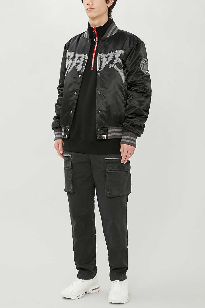 A BATHING APE® 推出全新「唐人街風格」緞面外套