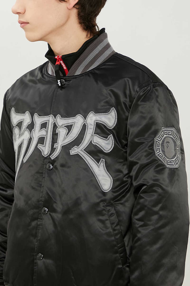 A BATHING APE® 推出全新「唐人街風格」緞面外套