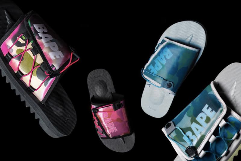 A BATHING APE® x SUICOKE 聯名涼鞋企劃第三回釋出