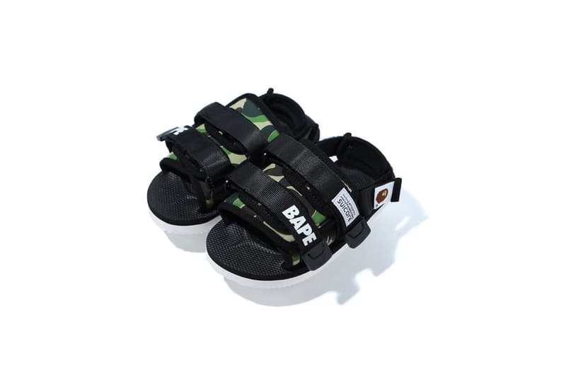 A BATHING APE® x SUICOKE 聯名涼鞋企劃第三回釋出