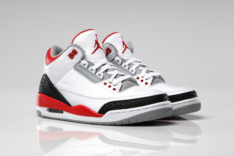 Air Jordan 3 人氣配色「Fire Red」將以全新雙 Logo 設計呈現？