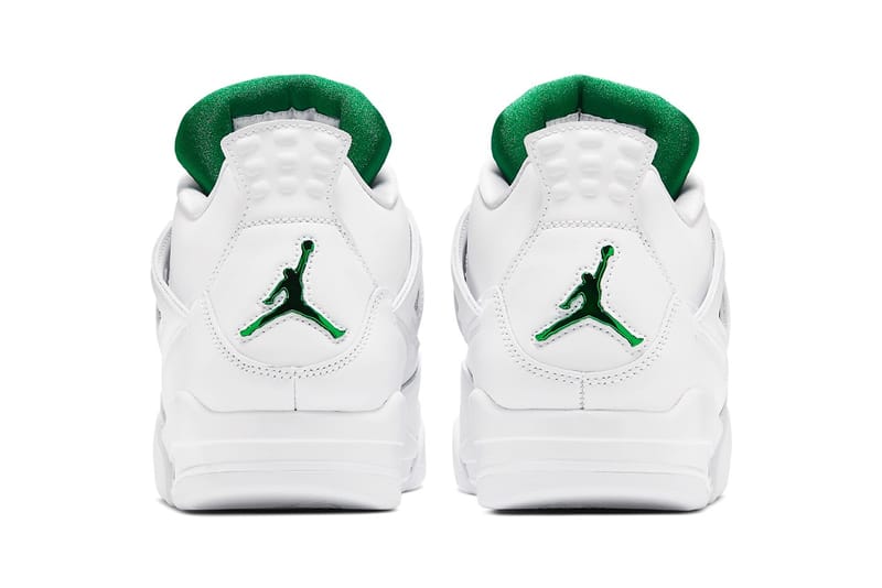 jordan 4 white green