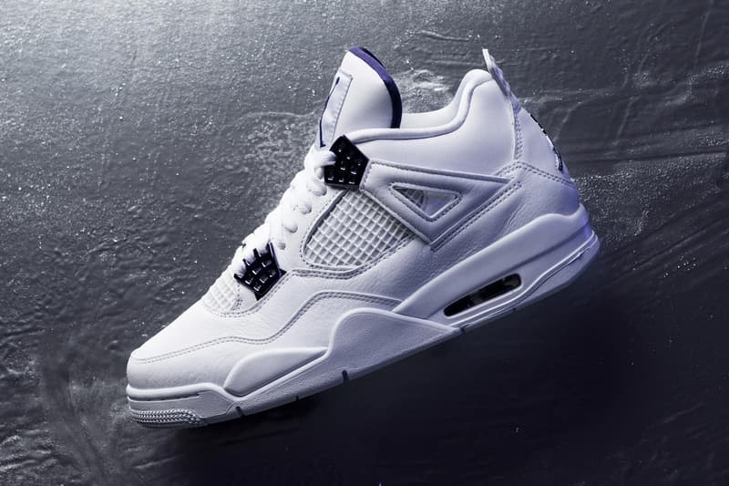 Air Jordan 4 全新配色「Metallic Purple」近賞圖輯、發售日期公開