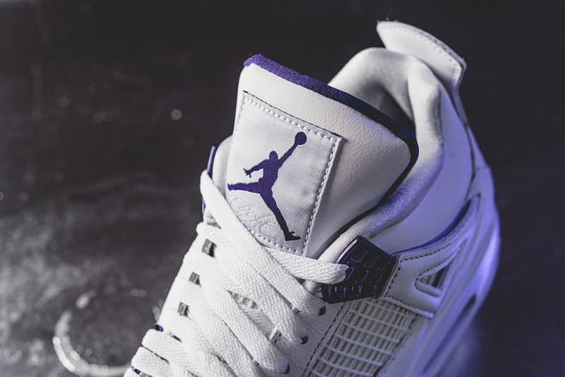 Air Jordan 4 全新配色「Metallic Purple」近賞圖輯、發售日期公開