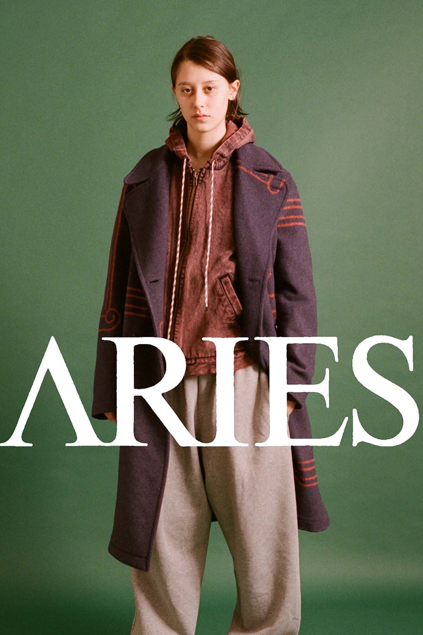 Aries 2020 秋冬系列 Lookbook 正式發佈