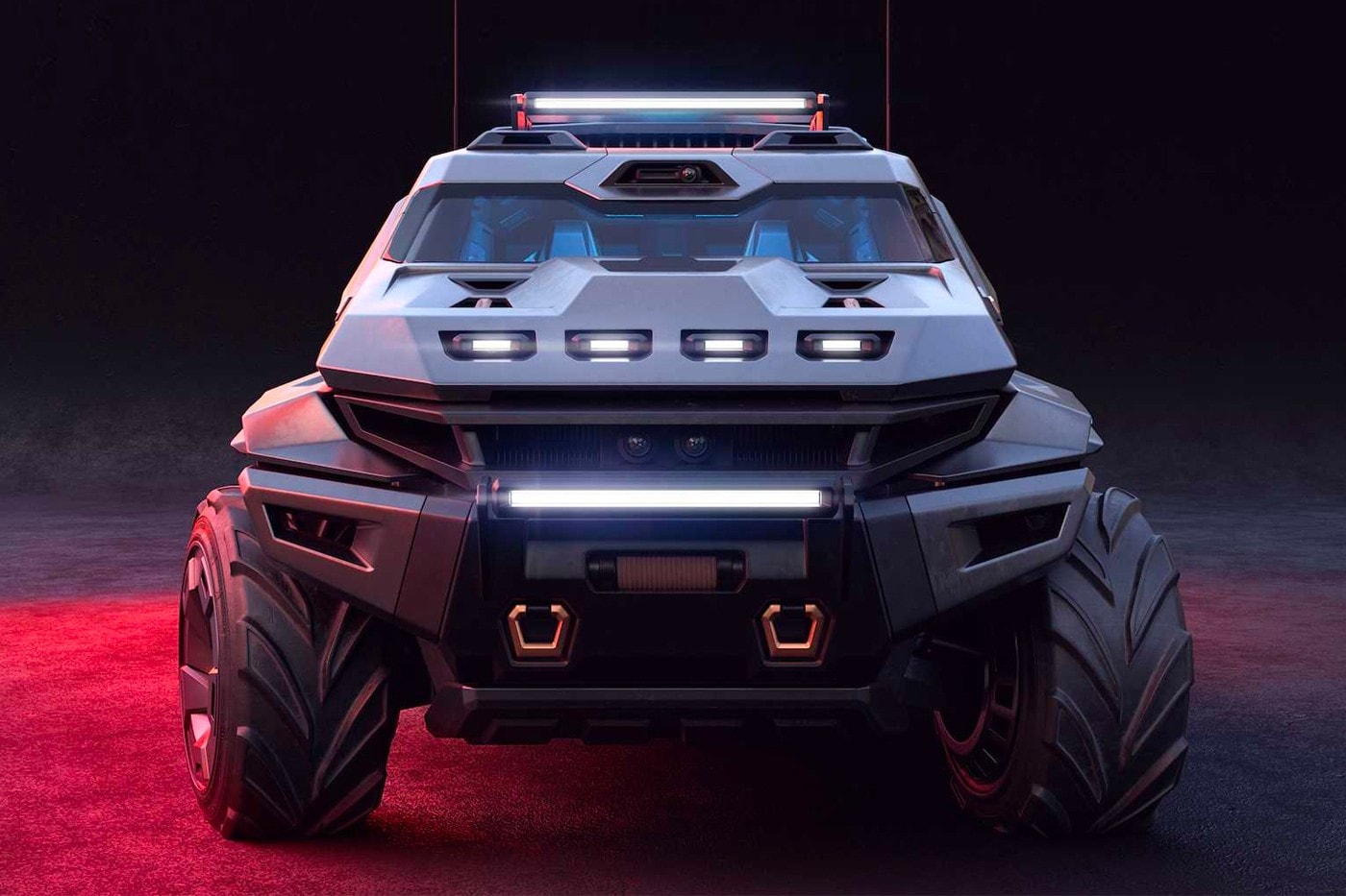 科幻裝甲 − Milen Ivanov 打造全新 Armortruck SUV 概念車