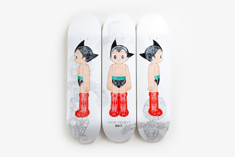 BAIT 聯乘 Astro Boy 推出 Glow In Dark 夜光滑板套裝