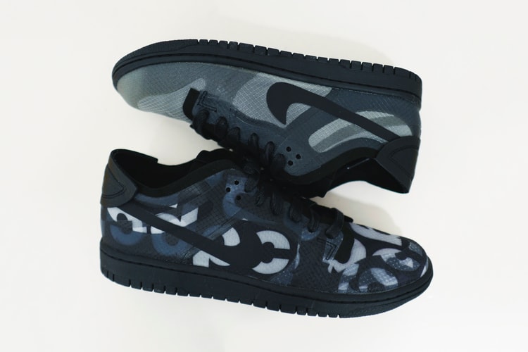 HYPEBEAST 近賞 COMME des GARÇONS x Nike Dunk Low 聯乘鞋款