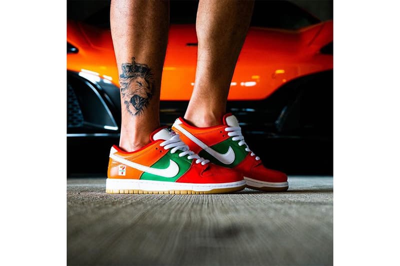 率先預覽 7-ELEVEN x Nike SB Dunk Low 實著圖輯
