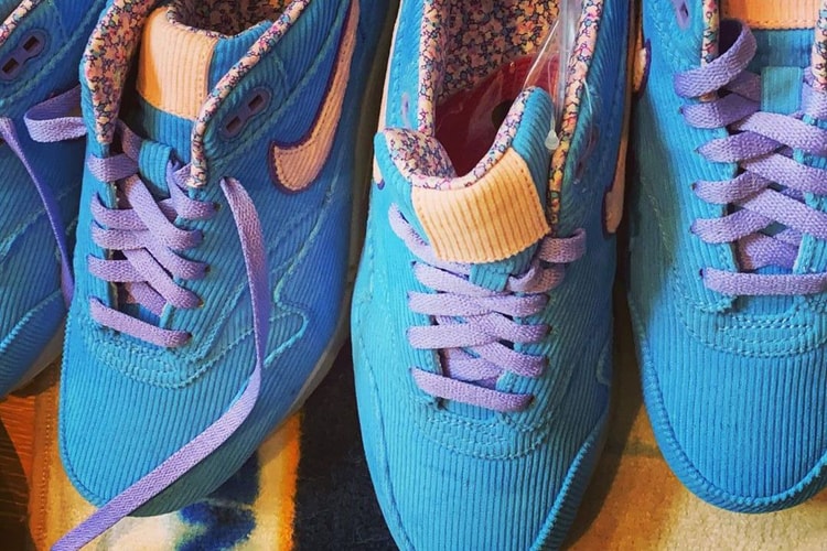聯乘預告?!EDC 曝光全新 Nike Air Max 1「燈芯絨」鞋款