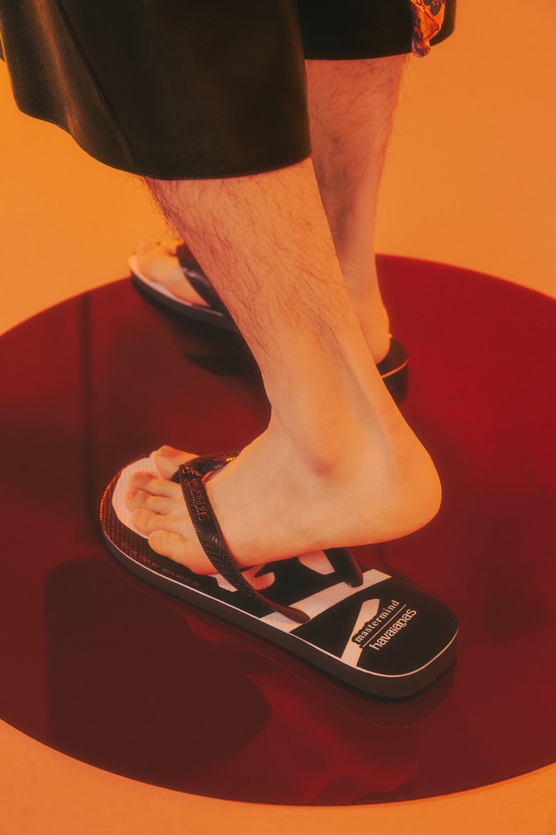 以街頭時尚感重塑經典－Havaianas 聯乘 mastermind JAPAN 拖鞋系列