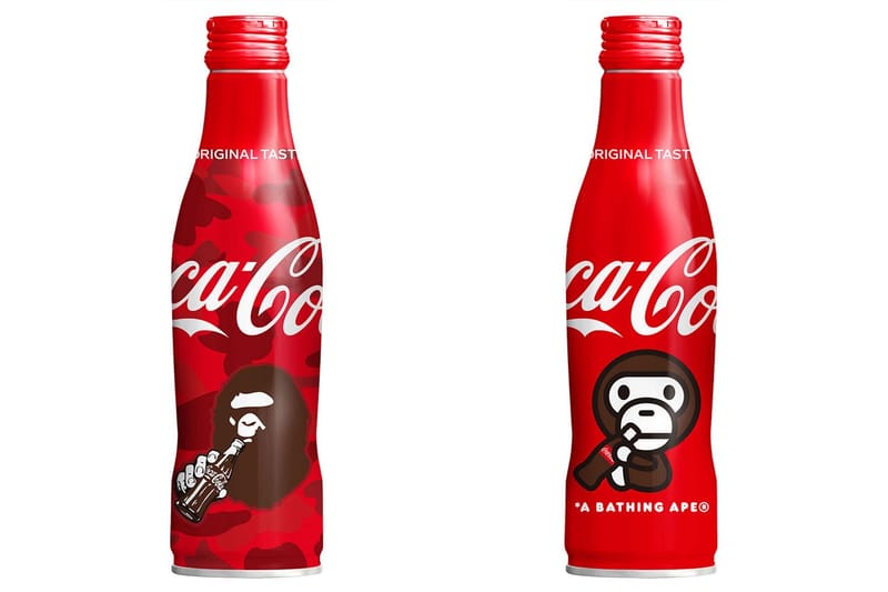 聯乘團聚－A BATHING APE® x Coca-Cola 推出全新鋁製可樂瓶