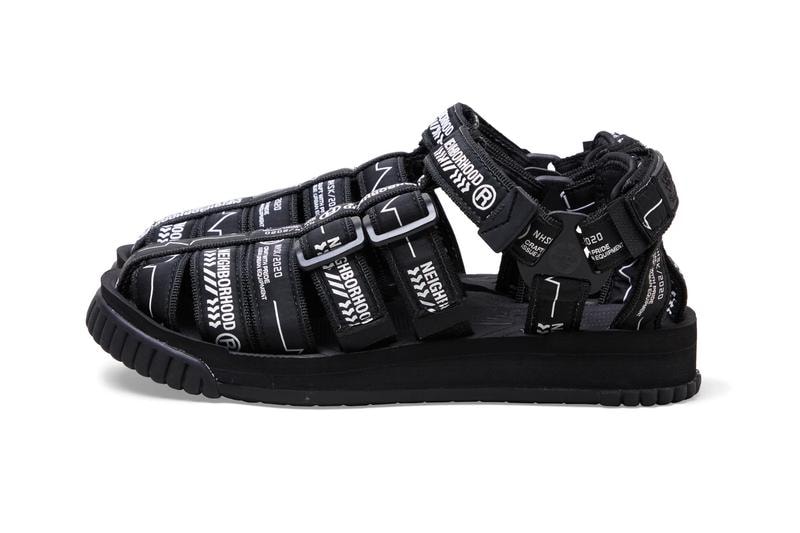 NEIGHBORHOOD x SHAKA 聯名別注 Hiker 涼鞋款式