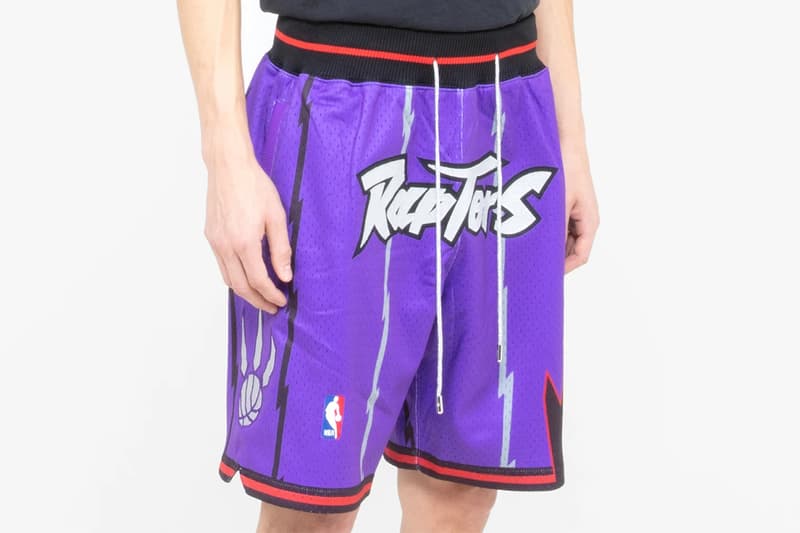 Just Don x Mitchell & Ness 聯乘球褲台灣發售情報