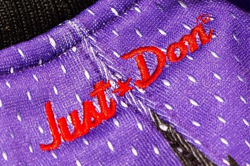 Just Don x Mitchell & Ness 聯乘球褲台灣發售情報